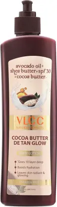 VLCC Cocoa Butter De-Tan Glow Body Lotion SPF 30 Pa+++ Radiant Skin