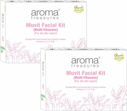 AROMA TREASURES Muvit Facial Kit All Skin Types 