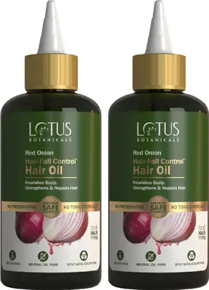 Lotus Botanicals Red Onion Hair Fall Control* Hair Oil