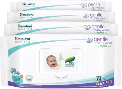 HIMALAYA Gentle Baby Wipes Mega Offer Pack
