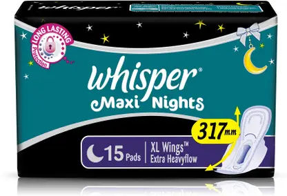 Whisper Maxi Nights XL Wings Sanitary Pad  