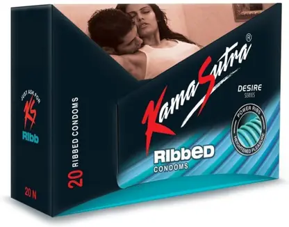Kamasutra RIBBED Condom 