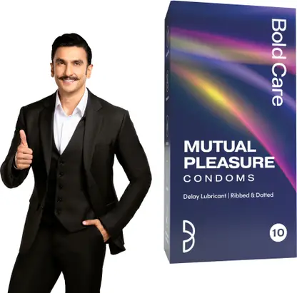 Bold Care 404 Mutual Pleasure Condoms For Men - Experience Ultimate Pleasure Together Condom