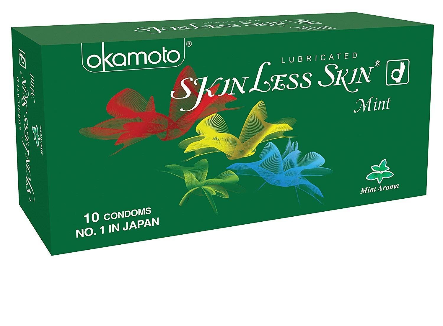 Okamoto Condoms For Men Skinless Skin - Mint