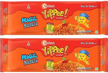 Sunfeast Yippee Magic Masala Noodles 840 g (420G*2) Instant Noodles Vegetarian  