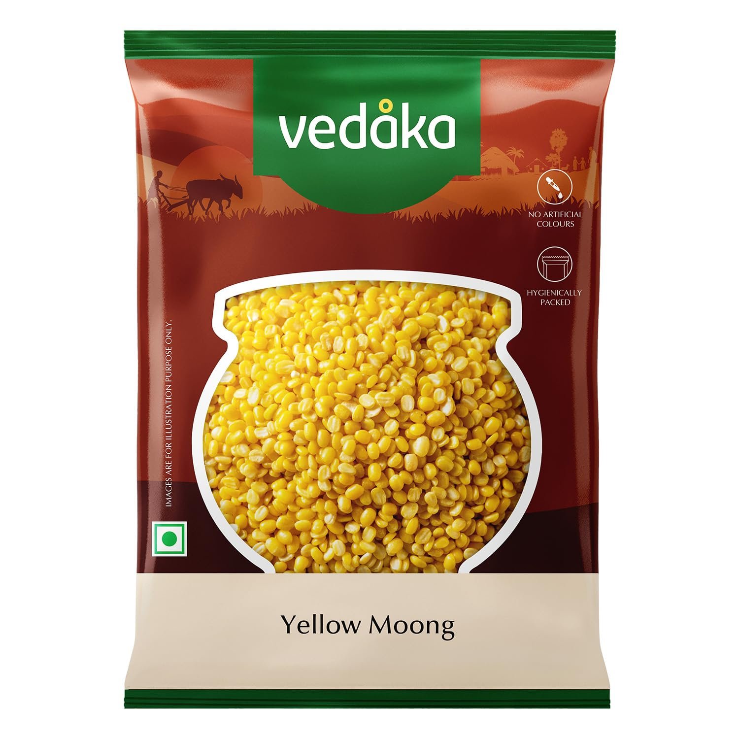 Vedaka Popular Moong Dal, 1kg