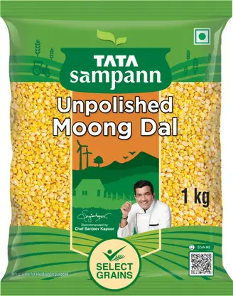 Tata Sampann Yellow Moong Dal (Split)  (1 kg)