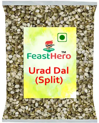 Feasthero Green Urad Dal (Split/Chilka)  (5 kg)